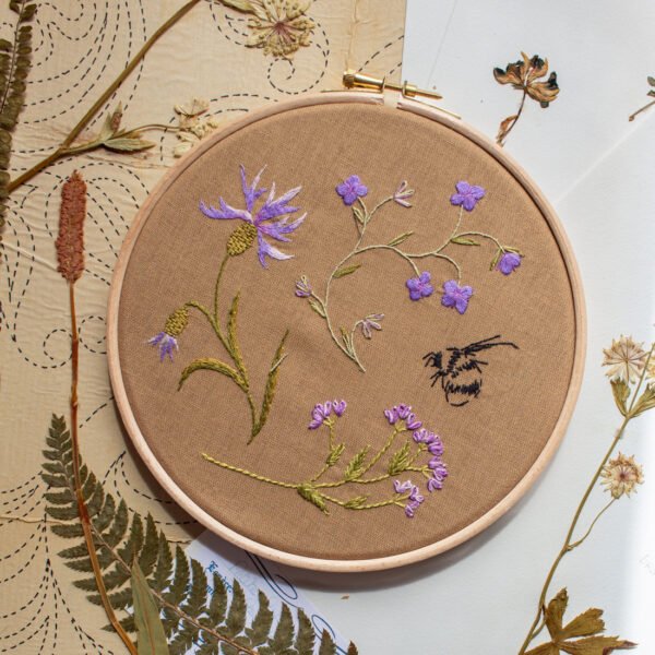herbier broderie traditionnelle