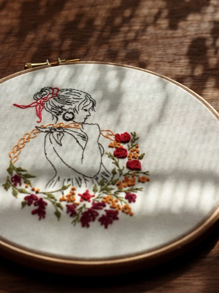 kit de broderie débutant