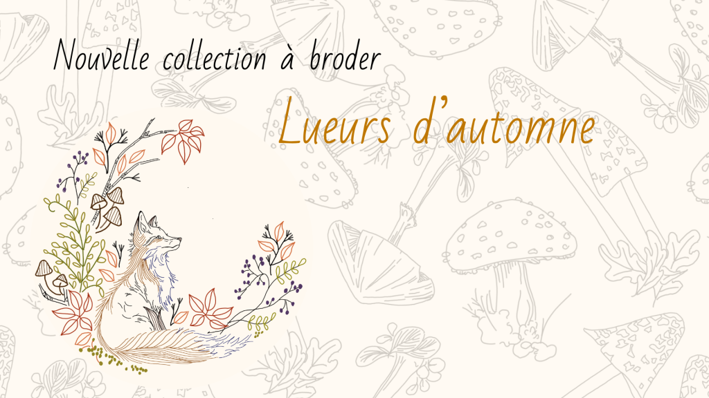Nouvelle collection à broder rue de pleine lune