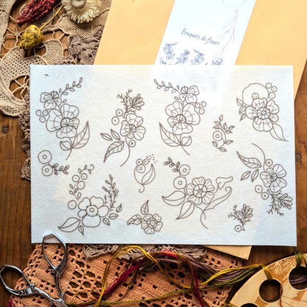Bouquets de fleurs – Petits motifs fleuris à broder partout